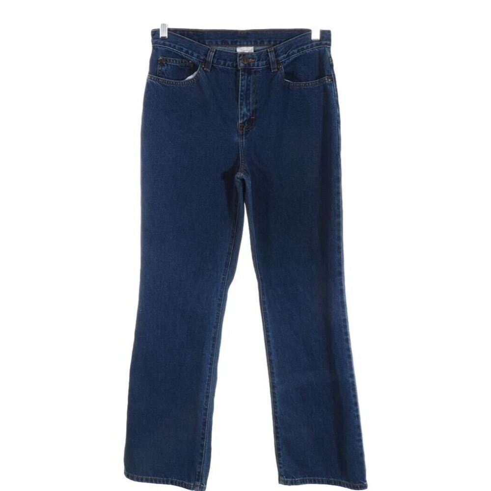 Vintage Spiegel Womens Jeans Size 10 12  Blue Denim Sloan St Stone Washed Straig